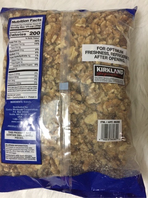 Hạt óc chó Kirkland Signature