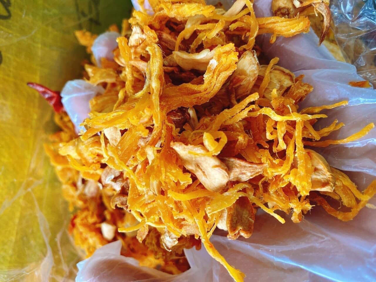 [HCM]Khô gà bơ tỏi hủ 300g