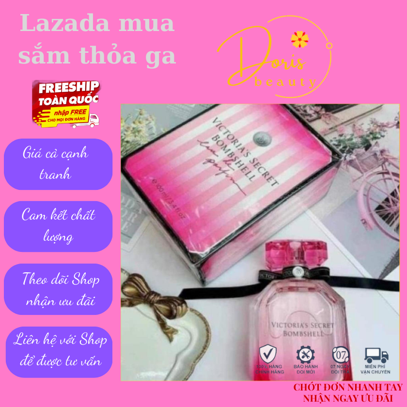 [HÀNG HOT] Nước hoa Victoria Secret Bombshell 100ml