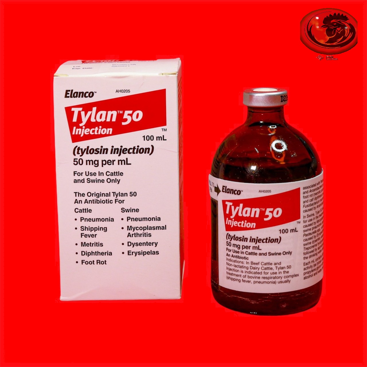 TYLAN 50 khò khè, xổ mũi cho gà chai 100ml