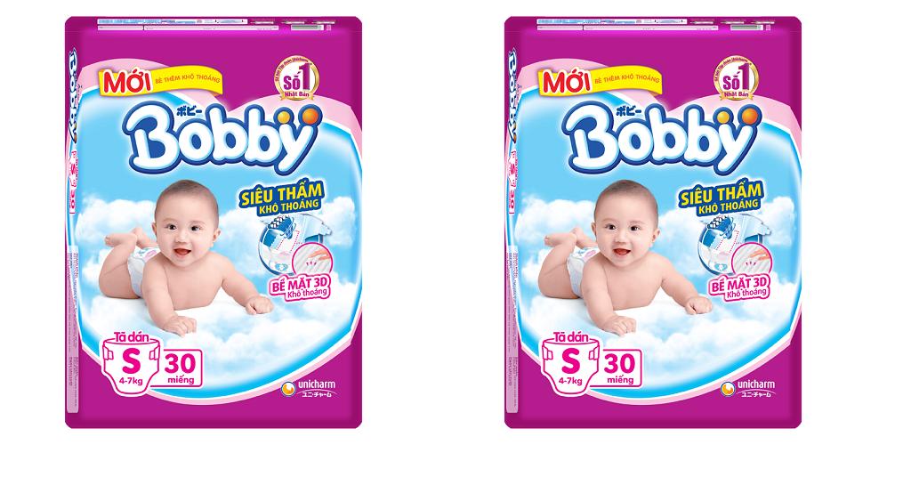 Tã dán Bobby S32 (siêu mỏng)