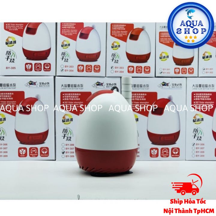 Máy Bơm Hút Cặn Baoyu BY-301 (7.5W-800L/H-1M)