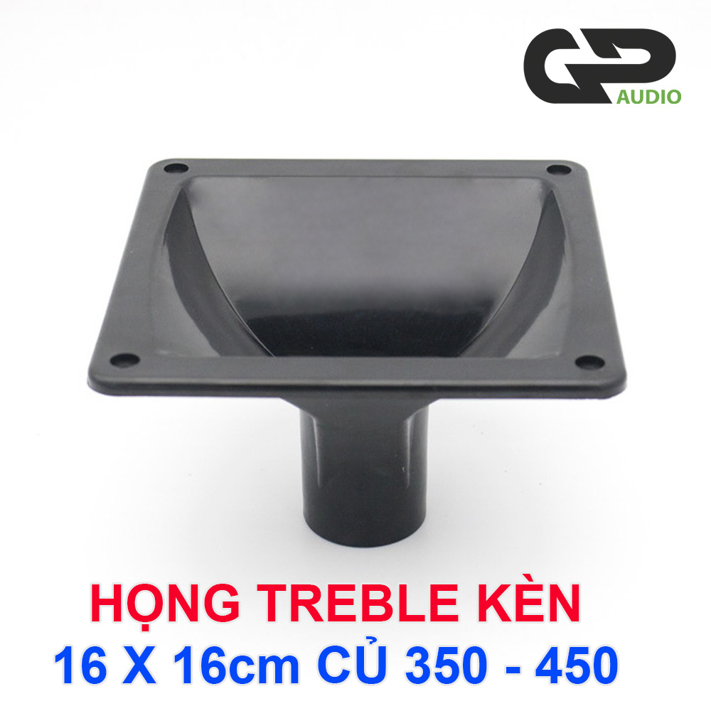 Throat speaker treble horn 16x16-phiễu speaker treble horn 16x16 cm used for root speaker treble 250, 350, 450