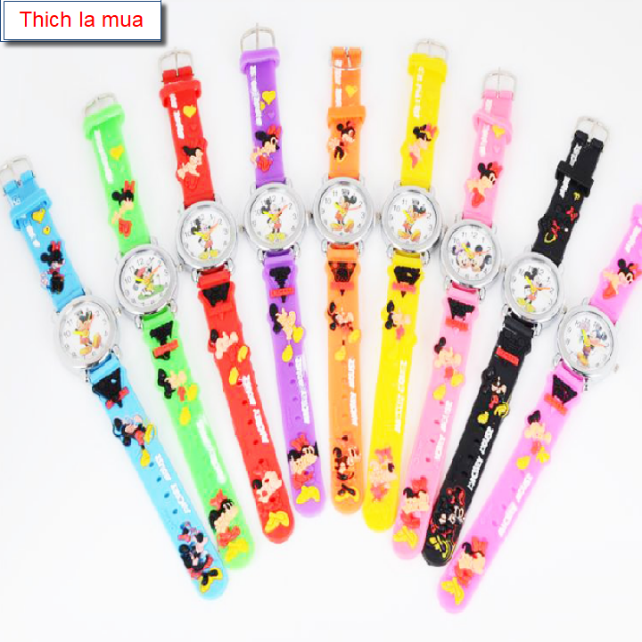[HCM]Đồng hồ đẹp cho bé trai hình chuột