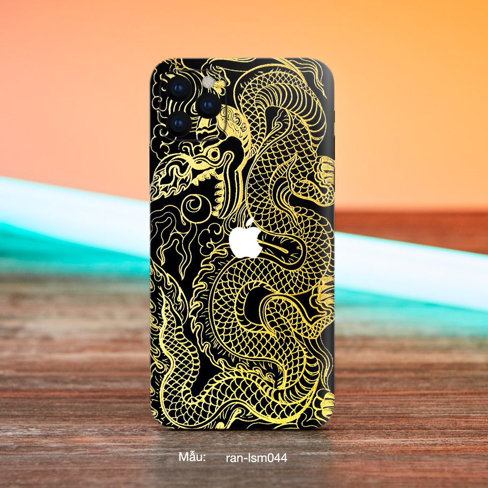 Miếng dán skin mẫu Rồng Thời Trần - lsm045 cho iPhone 7 Plus, 8 Plus, X, XS, XS Max, 11, 11 Pro, 11 Pro Max