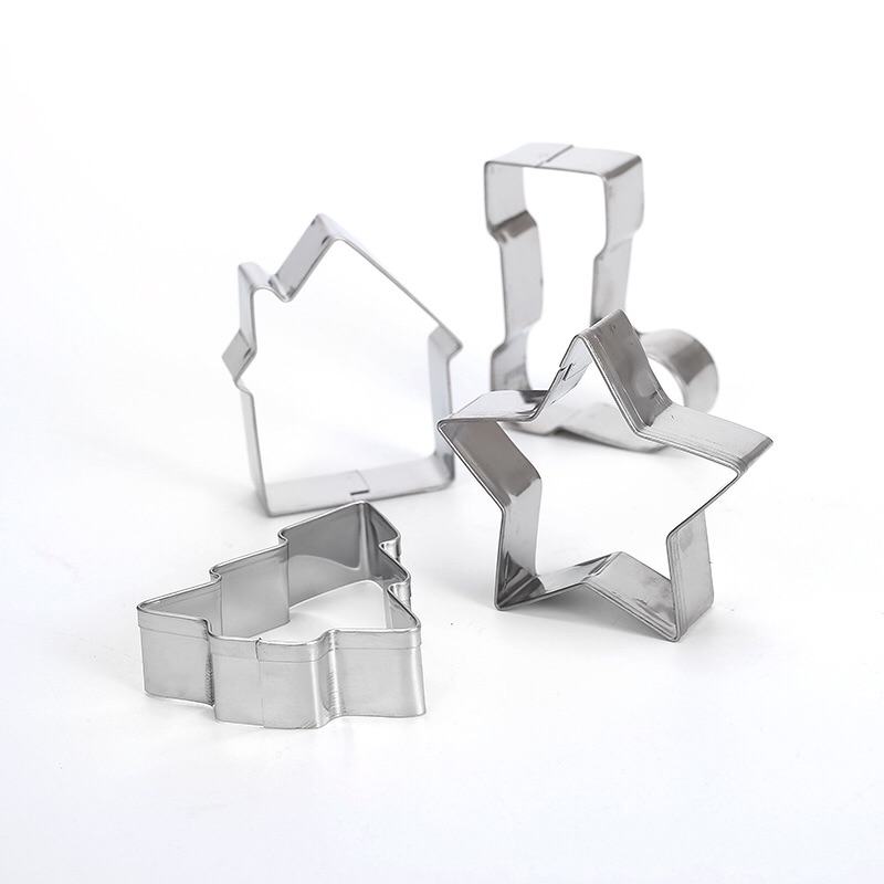 Set 10 cutter chủ đề giáng sinh