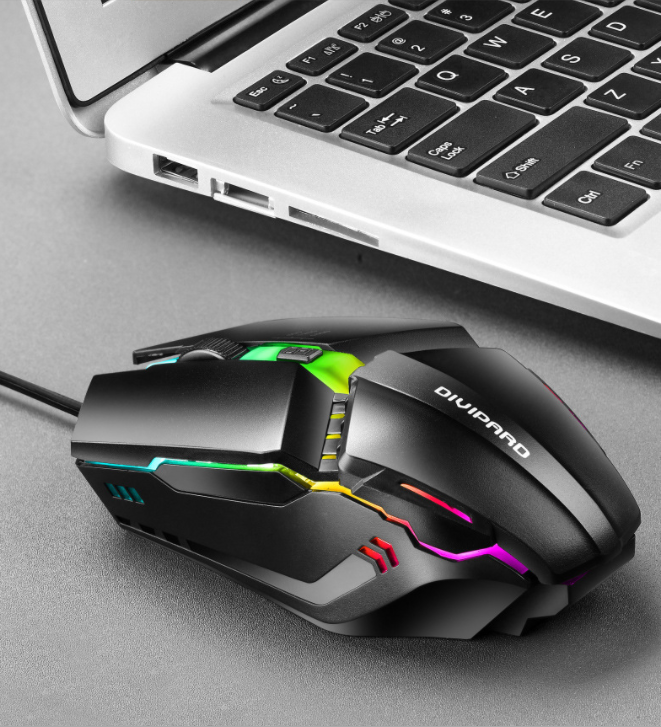 Chuột game thủ Divipard OP-40 LED RGB DPI 1600