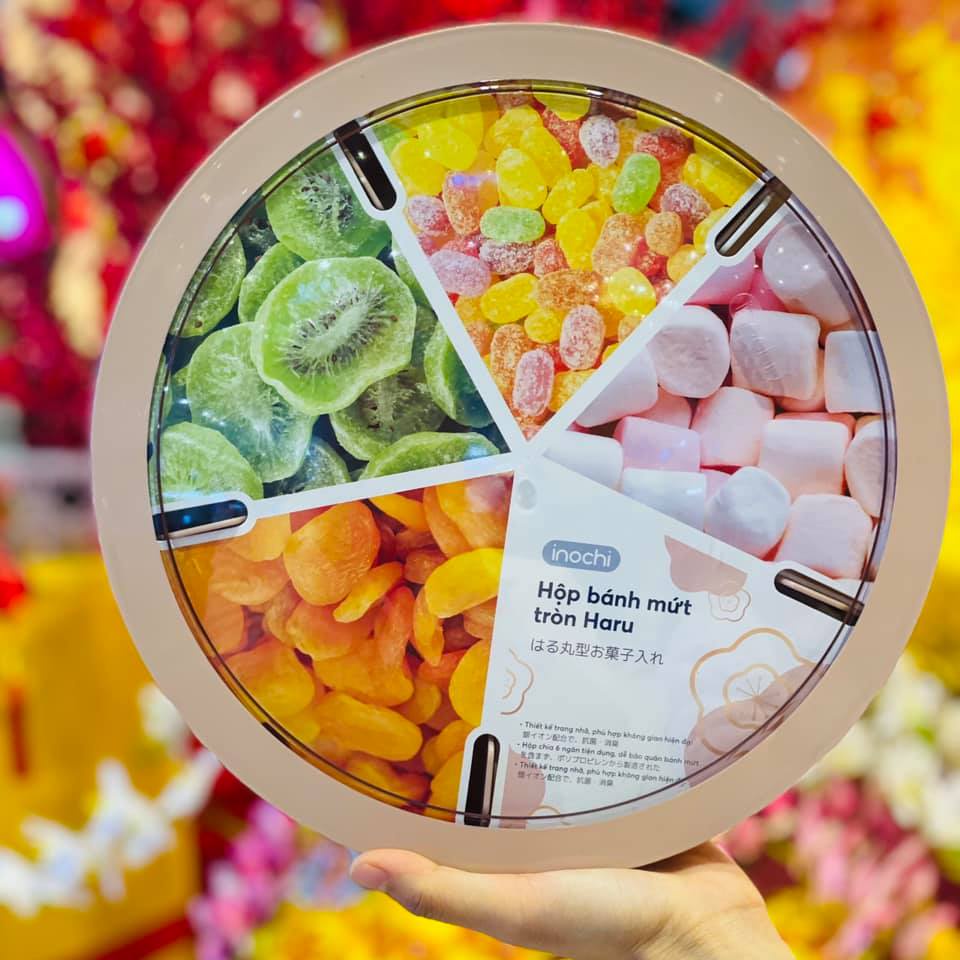 Hộp mứt, khay đựng mứt bánh kẹo tết đa dạng kiểu dáng haru inochi
