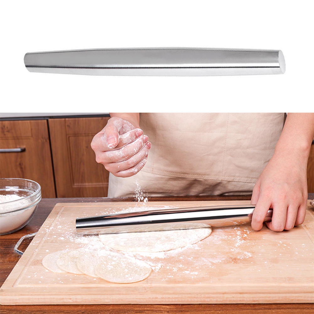 Cây cán bột Inox