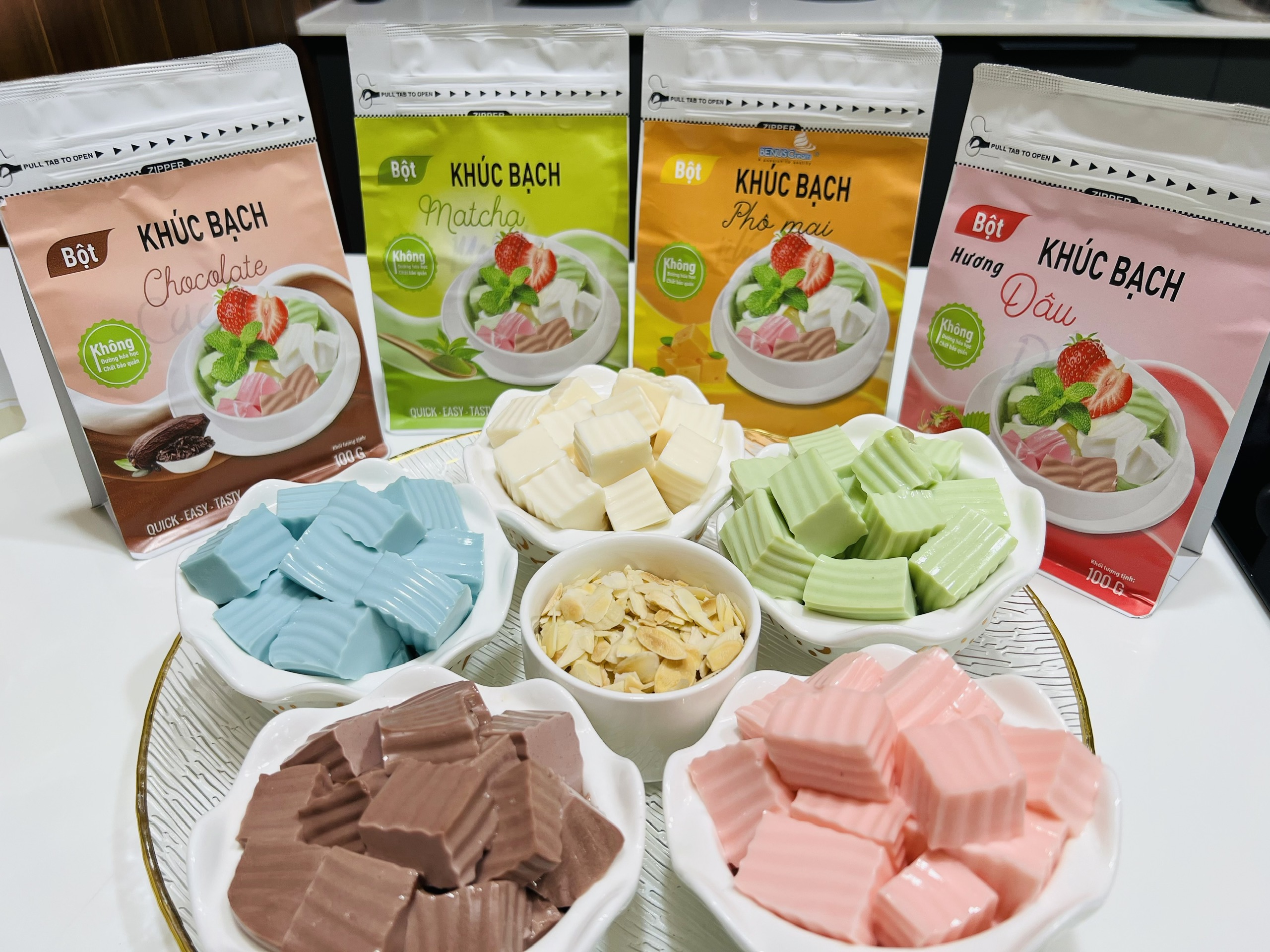Bột Khúc Bạch BENUSCream - 1kg