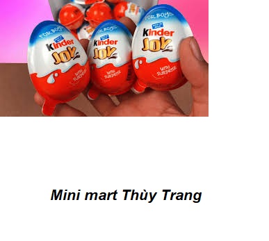 Socola Trứng Kinder Joy Bé Trai - Hộp 20g