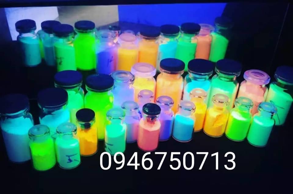 combo 5 lọ sơn dạ quang (tặng que vẽ và cọ vẽ)