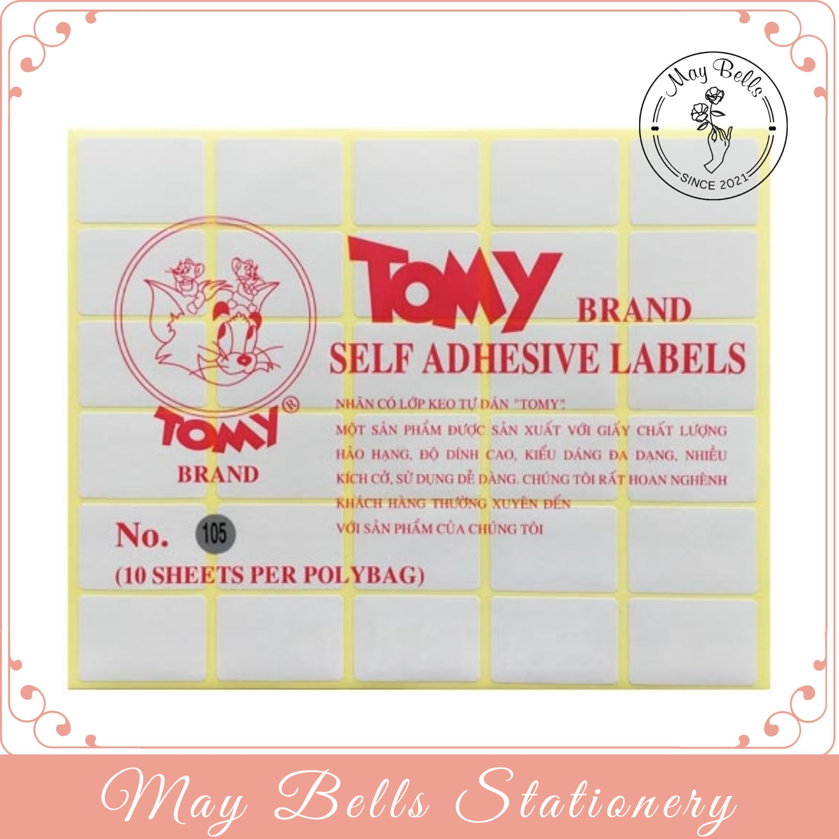 Tomy A5 Decal Paper (Code 99-108) Decal Sticker for Printing Product Labels