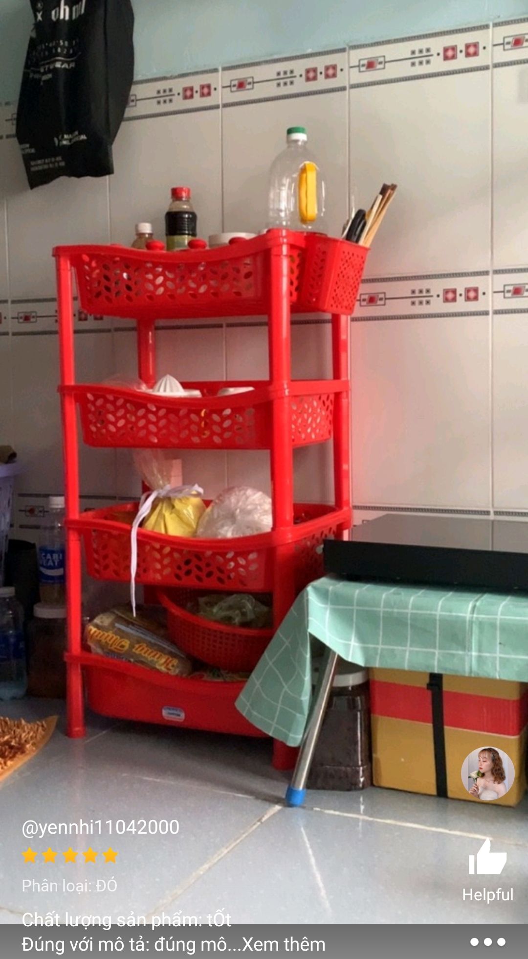 Kệ chén nhựa duy tân Trung 4 Tầng (1 NGĂN NGUYÊN)