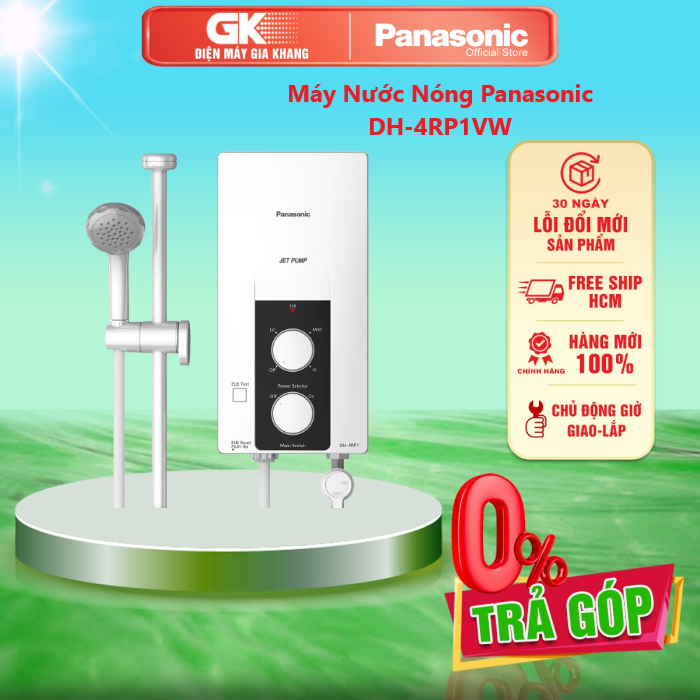 Máy Nước Nóng Panasonic DH-4RP1VW - GIAO TOÀN QUỐC - FREESHIP HCM