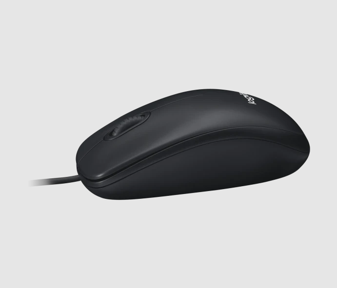Chuột Máy Tính Có Dây LOGITECH B100 Cổng USB - Hãng phân phối chinh thức