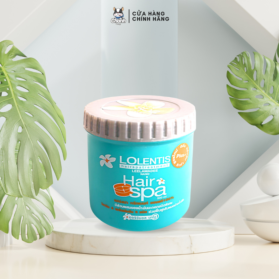 Kem Ủ Tóc Hoa Cúc Lolentis Hair SPA Thái Lan 500g
