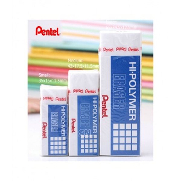01 cục gôm Pentel ZEH03 nhỏ / ZEH05 trung