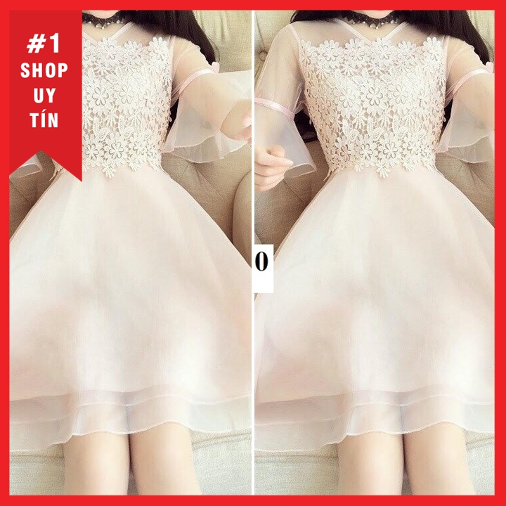 [HCM]ĐẦM REN PHỐI LƯỚI B500 ĐỦ SIZE 30 ĐẾN 72KG