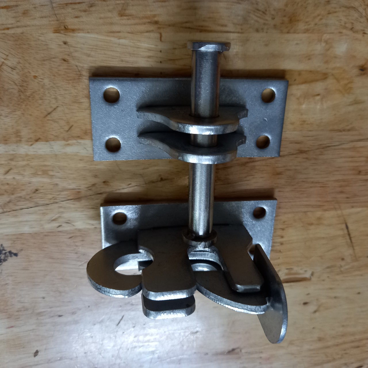 Chốt Cửa Tự Động, Tự Đóng Inox 304- 2 Phiên Bản Then Cố Định/ Di Động - Bản Cao cấp - Không Ưng Hoàn Tiền