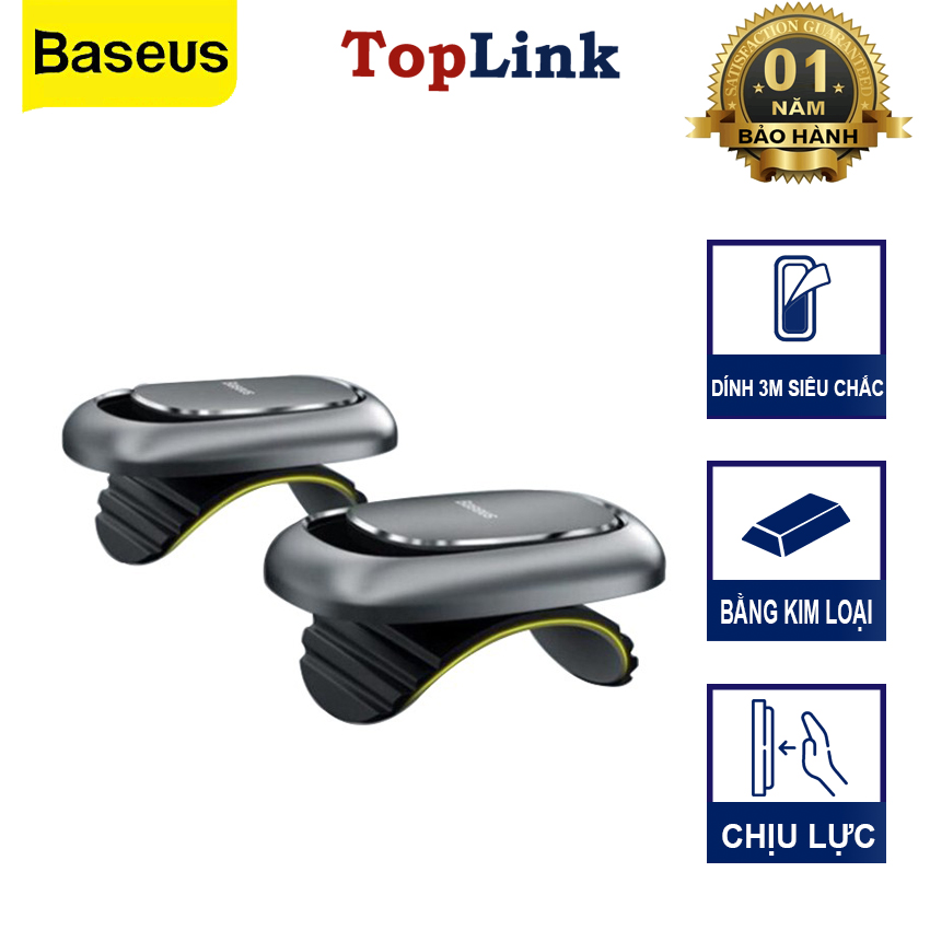 Móc dán xe hơi, móc treo ô tô đa năng baseus acggjk treo chìa khóa phụ kiện sang trọng nhỏ gọn - toplink