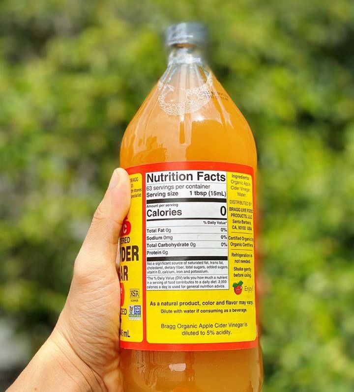 Giấm Táo hữu cơ Bragg - 946ml
