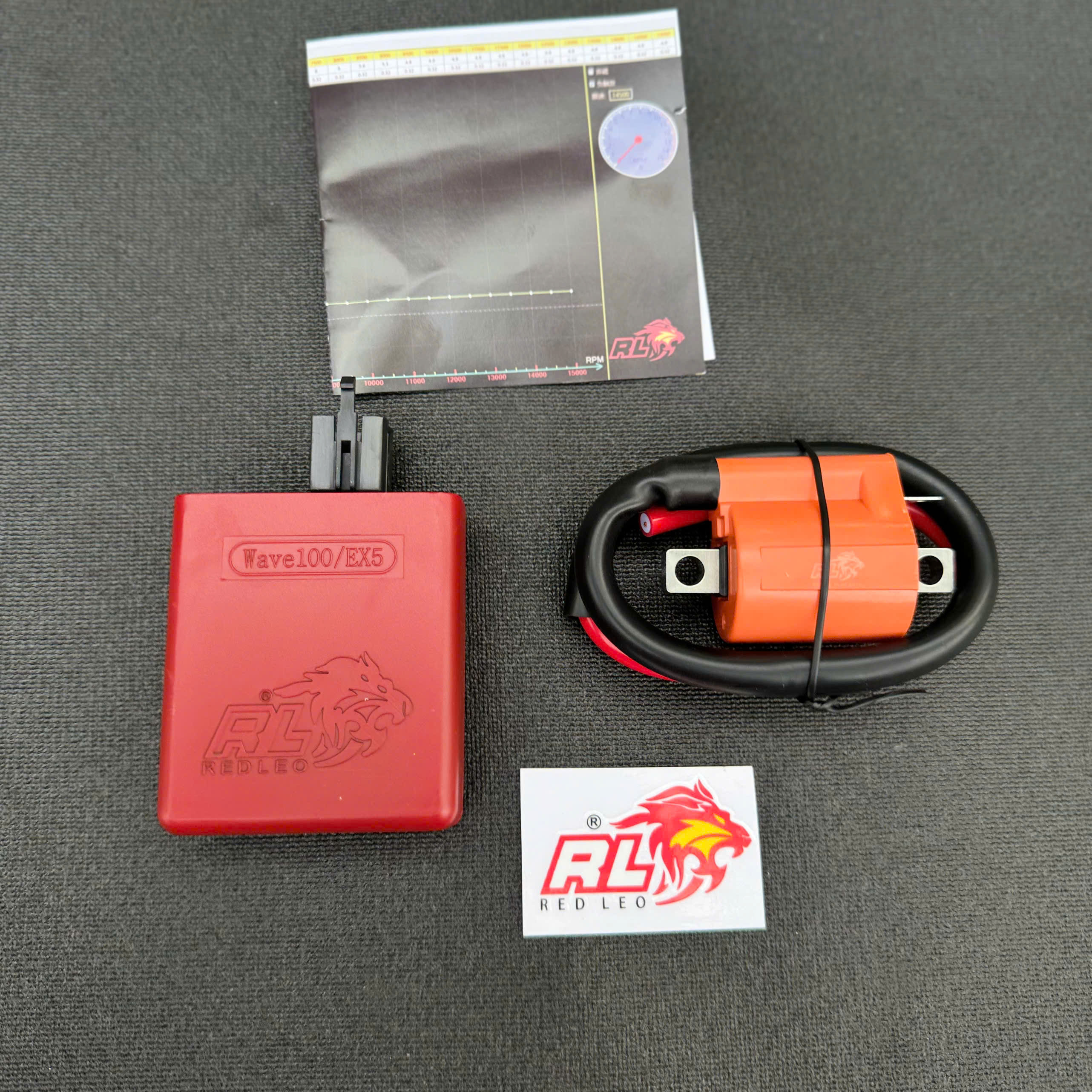 bộ ic mobin Redleo Wave Dream chính hãng lắp đặt như zin