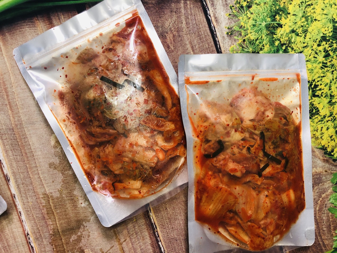 1kg kim chi Hàn Quốc thơm ngon chuẩn vị