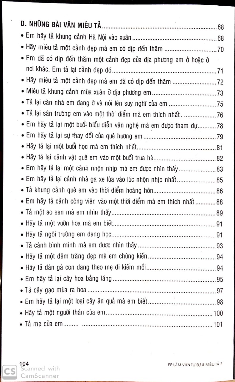 [HCM]Phương pháp làm văn tự sự & miêu tả 7