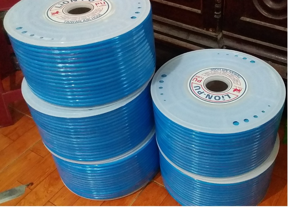 Cuộn 100 mét dây hơi, dây PU phi 8 ly 8x5mm