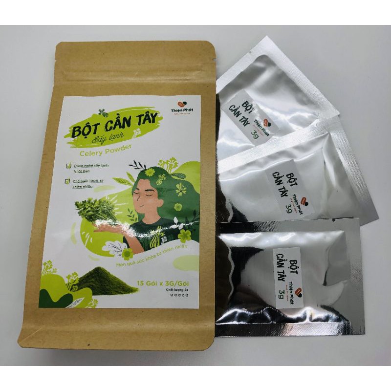 100g Bột Cần Tây Xấy Lạnh Organic