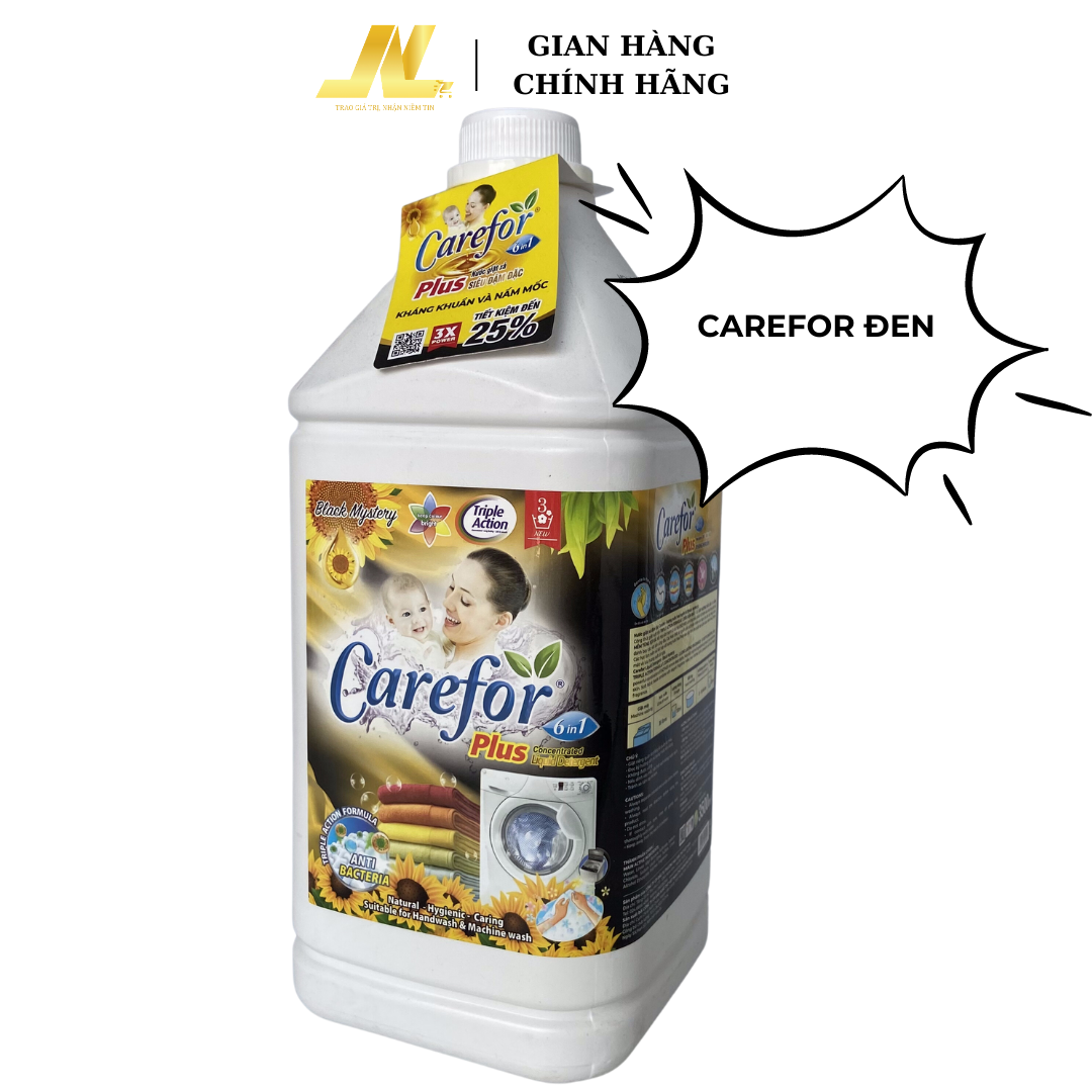 Nước giặt đậm đặc 6in1 Carefor 3500ml