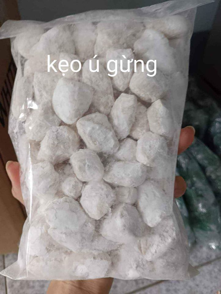 Kẹo ú gừng tuổi thơ