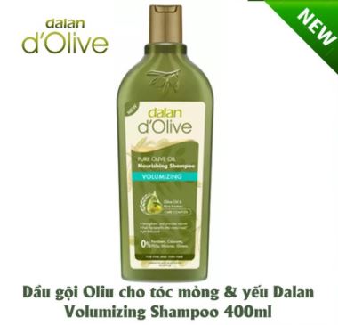 Dầu Gội Cho Tóc Mỏng Yếu Dalan D'Olive Nourishing Shampoo Volumizing 400ml