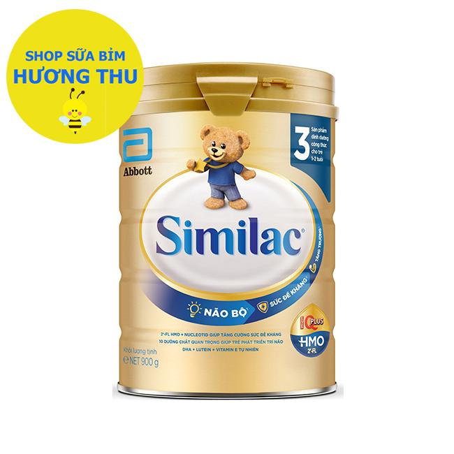 Sữa bột Similac Eye-Q 3 HMO 900g Gold Label (dành cho Bé từ 1-2 tuổi)