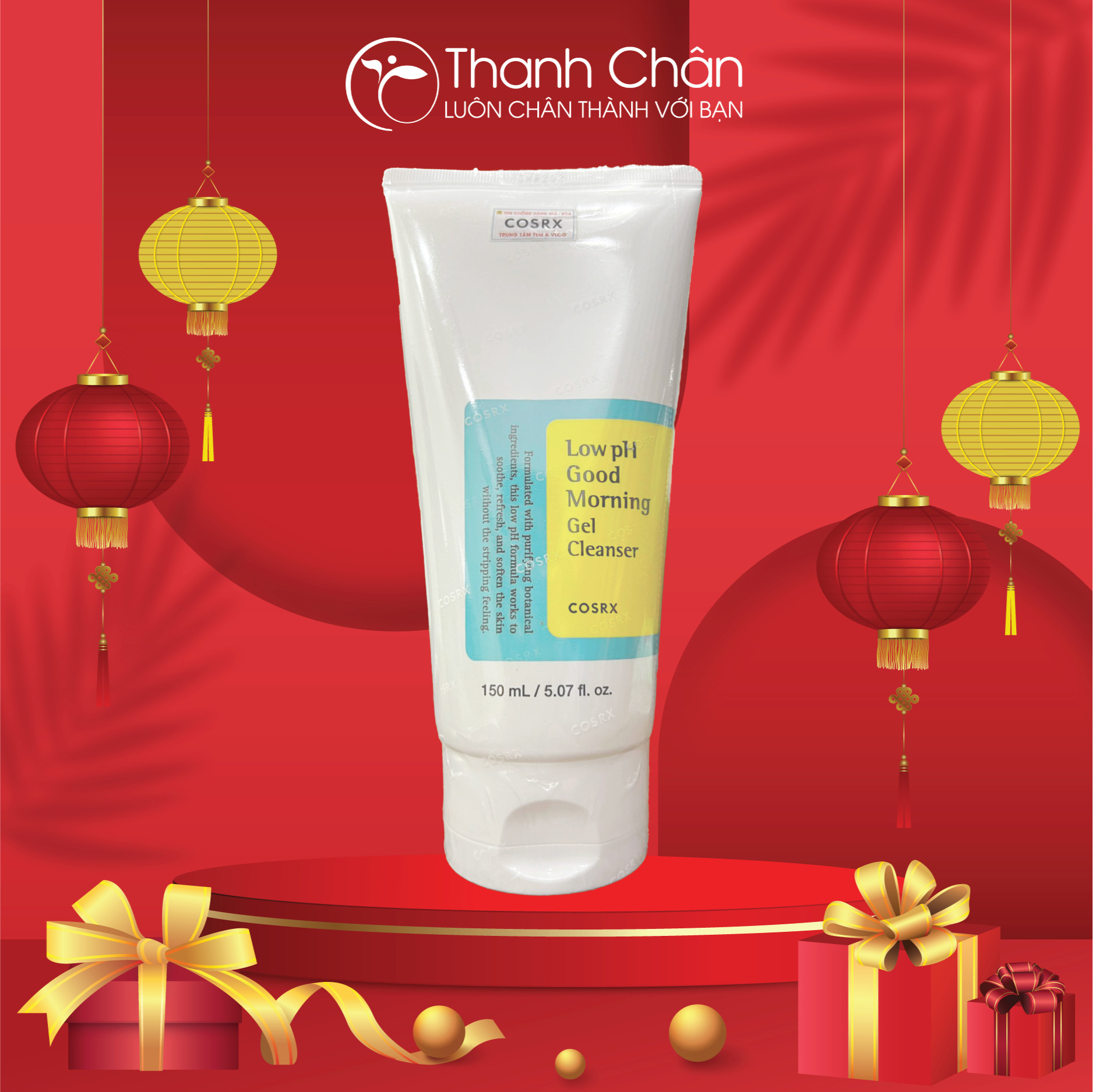Sữa rửa mặt cosrx low ph good morning gel cleanser 150ml