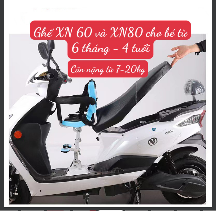 ghế trẻ em gắn xe máy