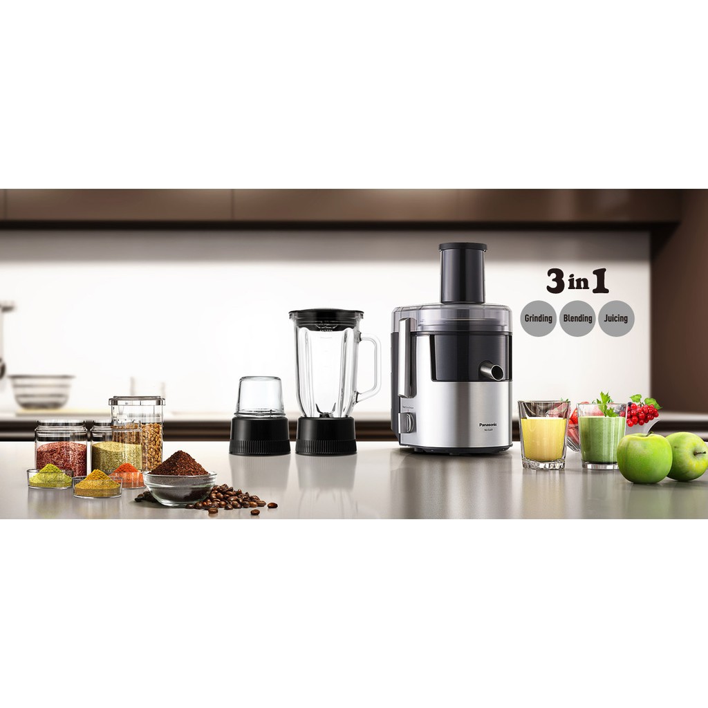 [FREESHIP MAX] [HCM][Trả góp 0%]Máy xay ép đa năng Panasonic MJ-DJ31