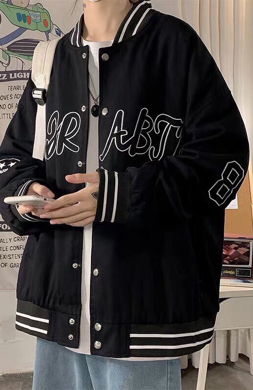 ÁO KHOÁC BOMBER NAM NỮ FORM RỘNG  28 THỜI TRANG HOTTREND CHO CÁC BẠN TRẺ 2022 THỜI TRANG NAM 1986