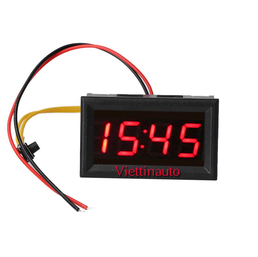 Đồng hồ led điện tử cho ô tô, xe máy