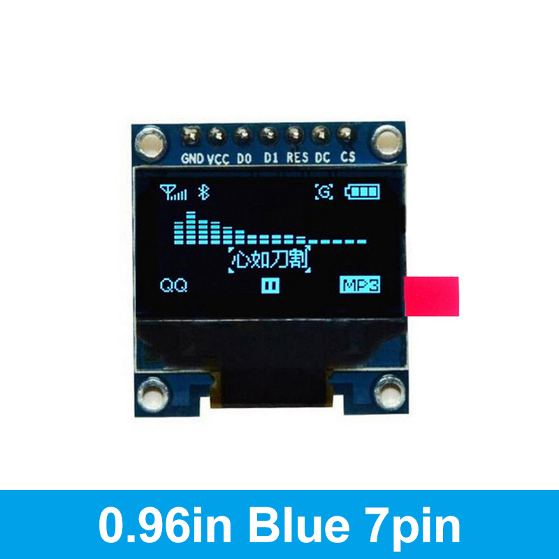 Mô-đun màn hình oled trắng nối tiếp iic 0.91inch 0.96 inch 128x64 i2c ssd1306 12864 bảng màn hình lcd cho arduino