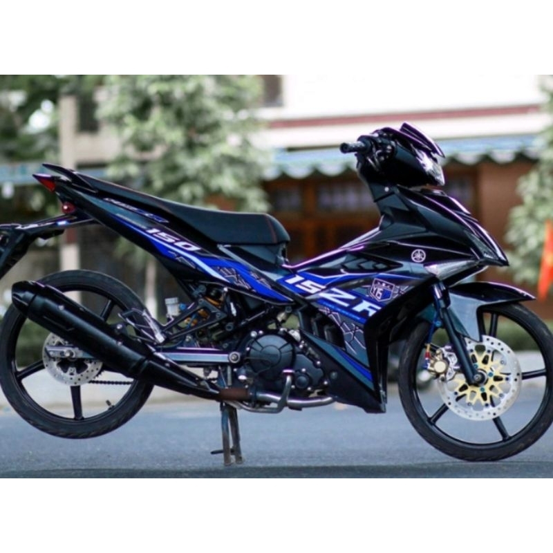 Tem Rời Ex 150 Y15ZR Xanh Đen 2022