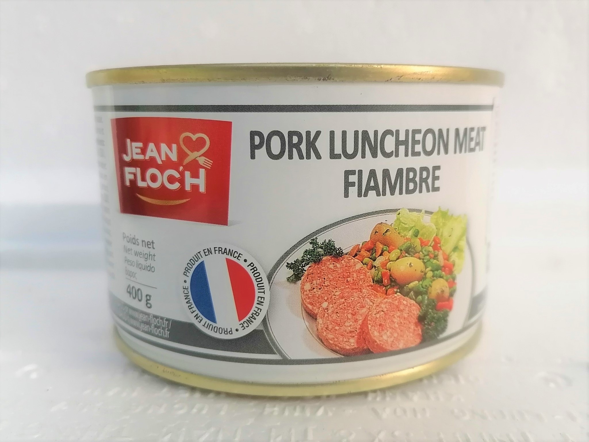 [Hộp 400g – HEO] PA TÊ THỊT HEO [France] JEAN FLOCH Patê Pork Lucheon Meat