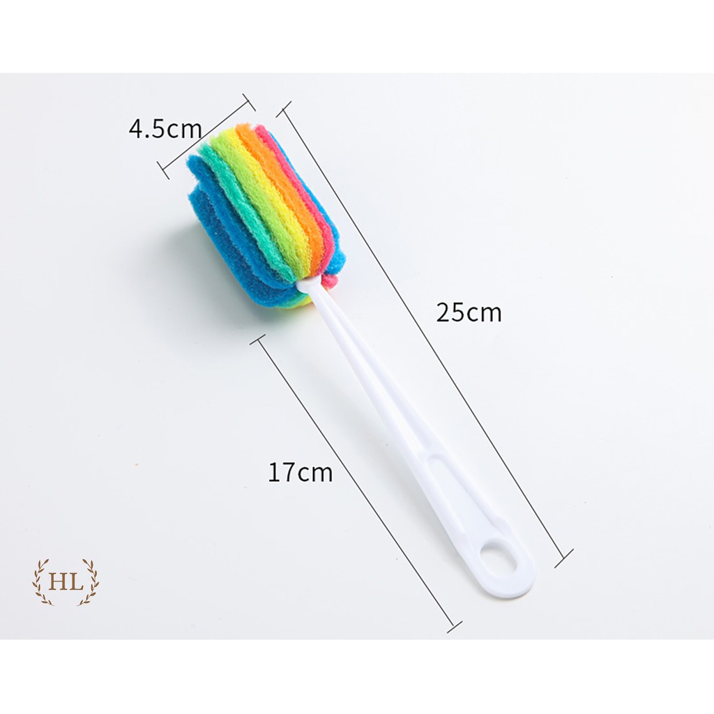 Dụng cụ rửa ly 7 màu