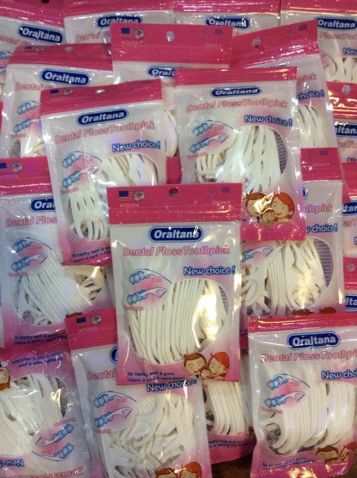 Tăm chỉ nha khoa - Combo 5 gói (Mỗi gói 50 chiếc)
