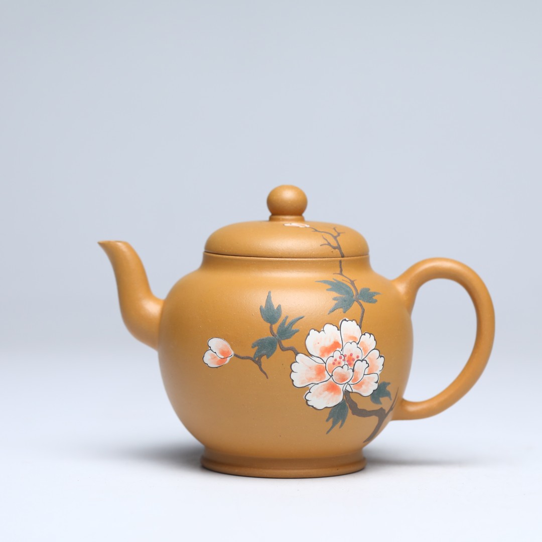 Ấm Tử Sa Nghi Hưng Cung Đăng 250 ml (Hoàng Kim Đoạn Nê)