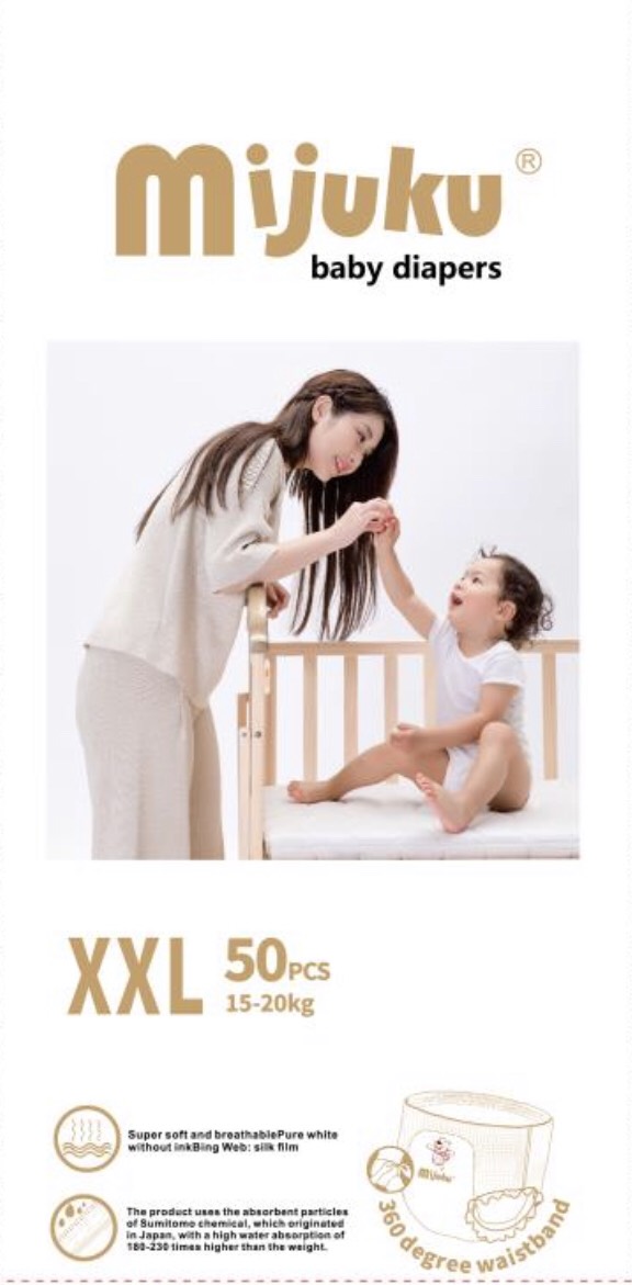 50 bỉm Nhật Mijuku đủ size M/L/XL/XXL