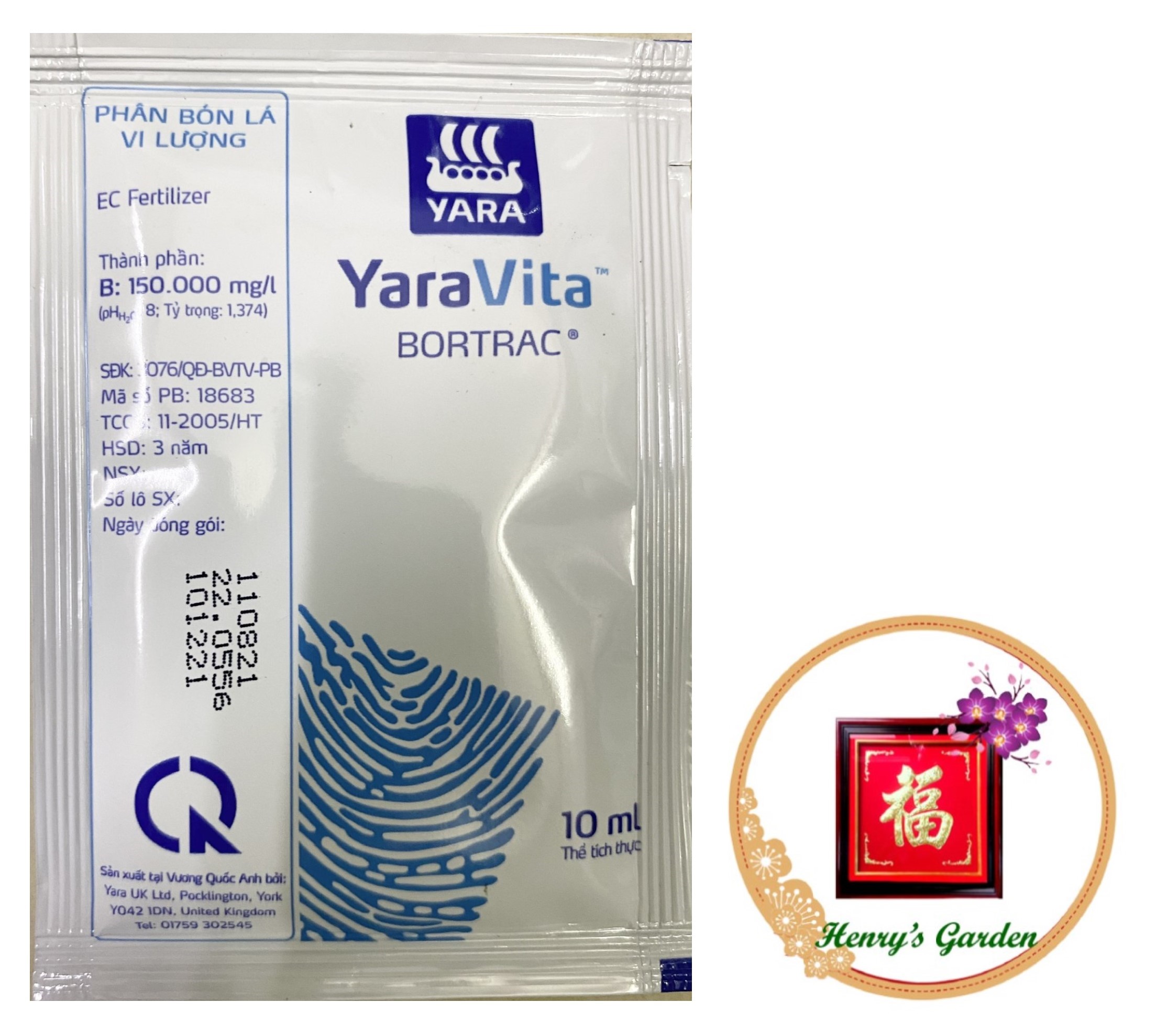 Yaravita bortrac - phân bón lá vi lượng - #649a# 10ml