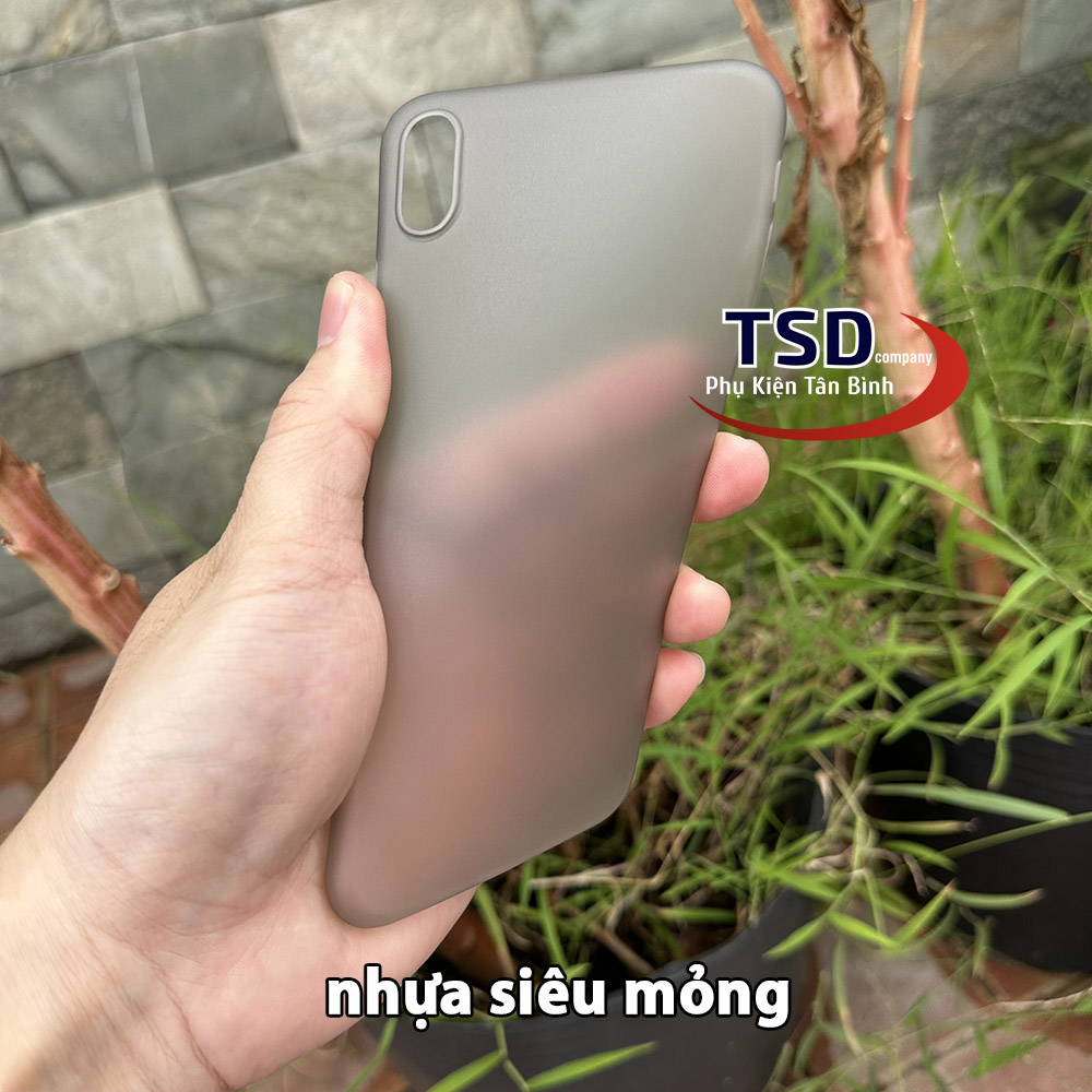 Ốp Lưng iPhone Siêu Mỏng Trong Nhám UniBody
