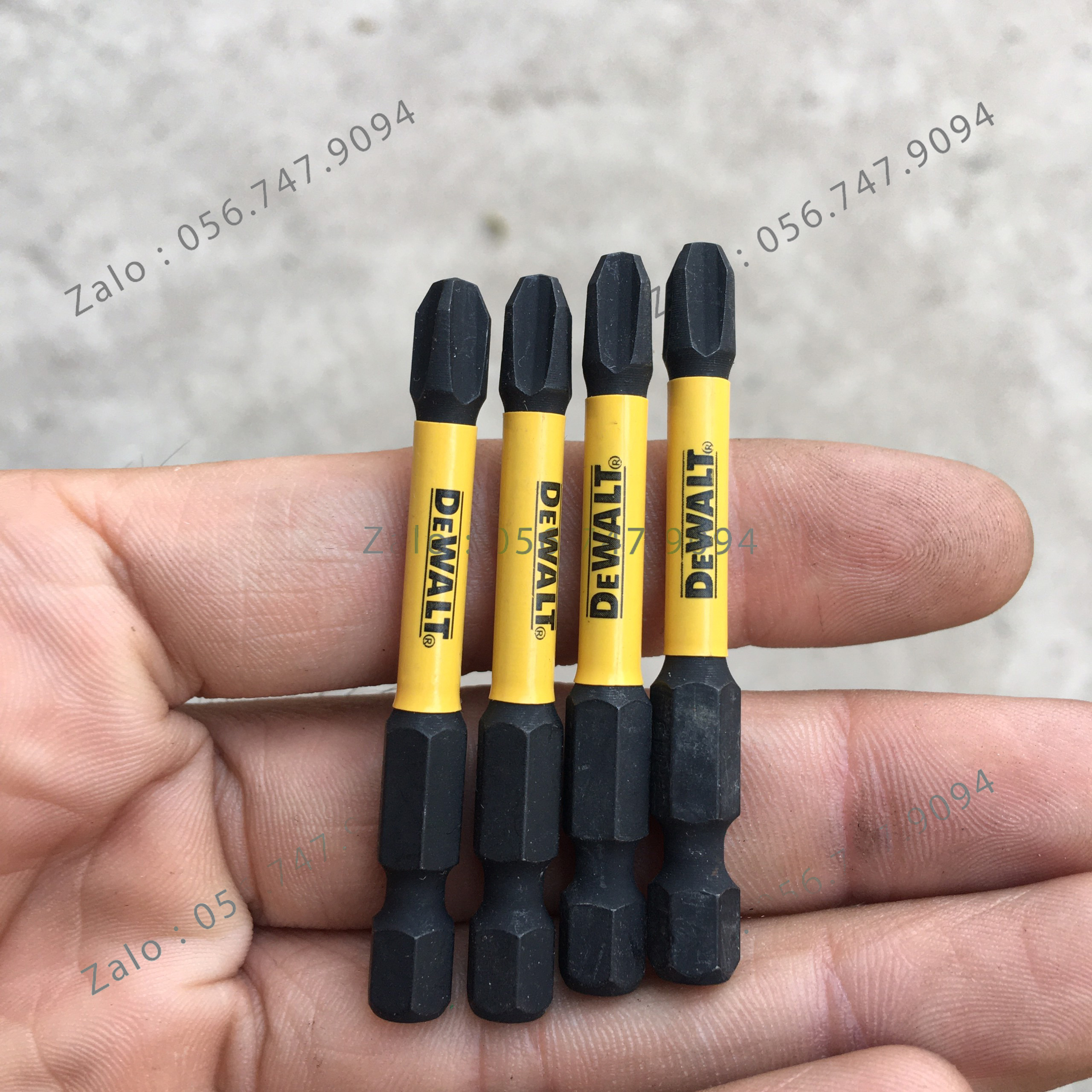 [1 Cái]Mũi Vít Bake DEWALT PH3 Dài 58mm Màu Đen